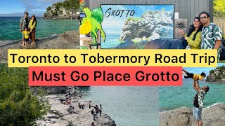 Tobermory Road Trip  Toronto To Tobermory  Grotto Tobermory  Grotto svadhisworld [upl. by Hennessey394]