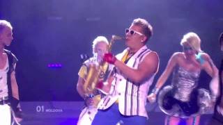 Moldova Eurovision 2010 saxophone guy HD [upl. by Gerger]