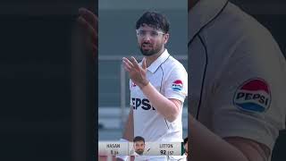 Litton Das Samart Batting PAKvBAN TestOnHai SportsCentral Shorts PCB M8A1K [upl. by Andrews]