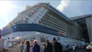 Ausdocken Celebrity Reflection [upl. by Novit]