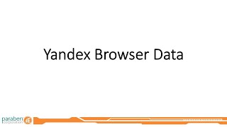 Yandex Browser Artifact Processing [upl. by Zarah]