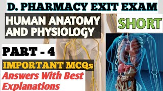 D pharmacy Exit Exam HUMAN ANATOMY AND PHYSIOLOGY exitexam dpharma dpharmacy dpharmnotes dph [upl. by Alesig]