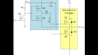 Circuito driver Bootstrap para transistores Fet Mosfets e IGBT [upl. by Namqul]