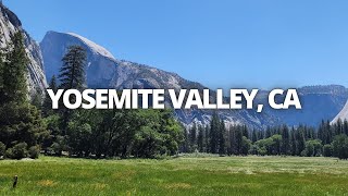 Exploring Yosemite Valley California USA Walking Tour yosemite yosemitevalley [upl. by Atsirt938]