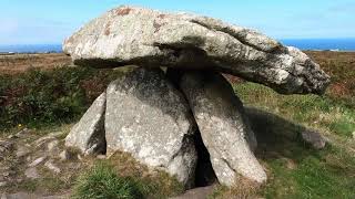 Chun Quoit a Neolithic quoit  Dolmen in Cornwall [upl. by Pruchno]