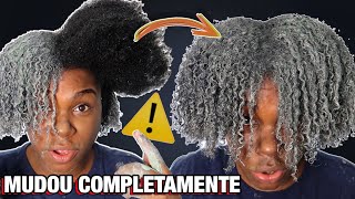 COMO CACHEAR O CABELO CRESPO COM ARGILA VERDE [upl. by Iaka]