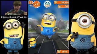 Ethan Gamers FIRST VIDEO Despicable Me MINION RUSH [upl. by Showker]