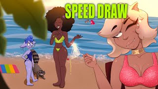 JUICY OC SPEED DRAW [upl. by Aroc]