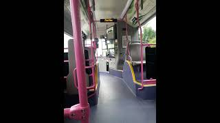 Onboard First Aberdeen Yutong E12 SG23WUM operating route 18 to Redmoss [upl. by Doehne]