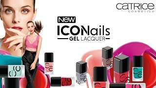 PREVIEW Catrice ICONails Gel Lacquer ¦ Neue Nagellack Range ab Mai 2017 ¦ Mila [upl. by Cichocki]