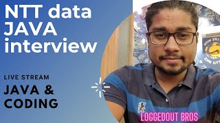 Java Experienced Interview for NTT DATA  Java Live Interview Series Questions and Answers Part 1 [upl. by Nadeau]