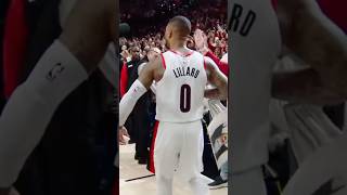 Damian Lillard’s FAVOURITE game winning three nba shorts [upl. by Nelia]