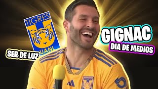 Andre Pier Gignac quotNo me gusta que me digan Ser de luzquot Dia de Medios Tigres [upl. by Tur]