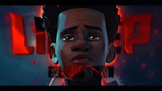 Miles Morales  Falling Down Lil PeepXXXTENTACION  Edit [upl. by Odlavso]