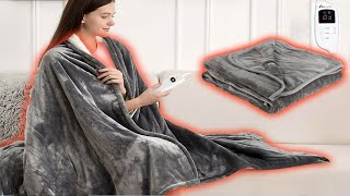 Best Electric Heated Blankets 2024  Top 5 Best For You at HomeTOP 5 Best Electric Heated Blanket [upl. by Sergu]