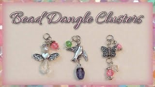 Bead Dangle Clusters  Collab with Happybird [upl. by Anewor]