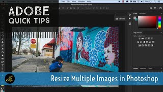 Batch Resize Resize Multiple Images in Photoshop  Image Processor amp Automated Action [upl. by Shanks486]