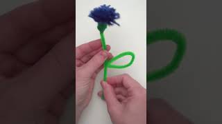 How to make Yarn Flowers kids craft for Mothers Day  Camp Crafty [upl. by Mattland]