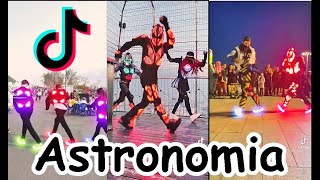 Astronomia  TikTok Dance Compilation  2021 [upl. by Waddell]