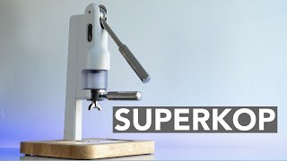 SUPERKOP  A Unique Twist On Manual Espresso [upl. by Nelsen]