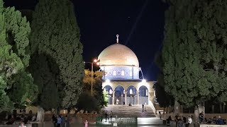 آذان وصلاة العشاء من المسجد الأقصى المبارك Athan and Isha prayer from the blessed AlAqsa Mosque [upl. by Neeron]