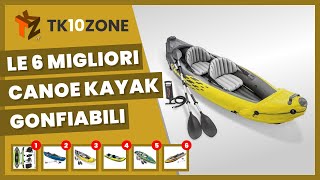 Le 6 migliori canoe kayak gonfiabili per lago o mare divertimento e relax assicurati [upl. by Yerak]