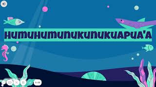 Humuhumunukunukuapuaa Vocals [upl. by Valley]