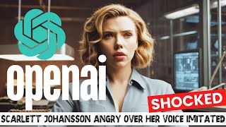 Scarlett Johansson shocked  AI Chatbot voice imitated  Sparks controversy over likeness [upl. by Melliw149]