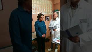 Ossigenoozonoterapia ernia discale  Testimonianza  Prof Luigi Di Girolamo [upl. by Drofla]