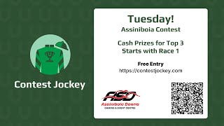 Players Podcast Assiniboia Downs Late Pick 4 for Tuesday September 17 Plus Contest Jockey Reboot [upl. by Stilwell413]