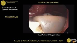 Unusual problems with intragastric balloons [upl. by Eugirne]