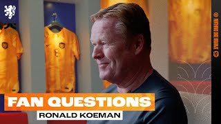 📲 KOEMAN answers FAN QUESTIONS 💬  Hij was mijn voorbeeld als klein jongetje 👦🏼 [upl. by Gearalt]