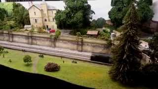 OO gauge Sydney Gardens Bath model railway layout [upl. by Daley828]