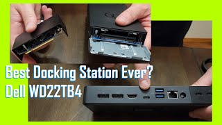 Best Docking Station Ever Dell WD22TB4 Unboxing Setup amp Review [upl. by Avihs290]