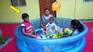 24 Hours Swimming Pool Challenge  Bathroom கூட போக முடியாத ஒரு Challenge யாரெல்லாம் இருப்பாங்க [upl. by Shirk]