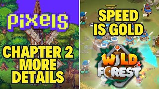 EVERY DETAILS OF CHAPTER TWO of PIXELS Game EXPLAINED with bonus scene WILD FOREST MUST WATCH [upl. by Elohcan]