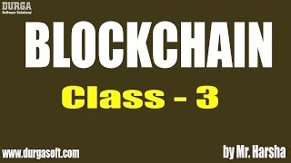 Learn BLOCKCHAIN Online Training  PeertoPeer Network  Class  3  by Harsha Sir [upl. by Rehpotirhc51]