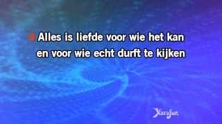 Karaoke Alles is liefde  Blof [upl. by Ariahs]