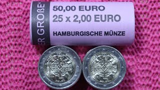 Karl der Grosse 1275th birthday 2 Euro Coin [upl. by Dempstor]