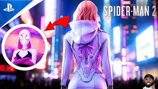 Marvels SpiderMan 2  Gwen Stacy Is Playable [upl. by Lipps]