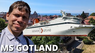 Jag åker Gotlandsfärjan MS Gotland  Destination Gotland 4K [upl. by Niliac260]