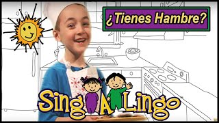 ¿Tienes Hambre  Are you hungry  Playful Skit Helps Kids Learn Spanish  Preschool Education [upl. by Tobe]