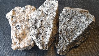 Geology Granite Granodiorite and Diorite [upl. by Einnahc]