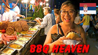 Hunting for the BEST BBQ street food in Serbia 🇷🇸 [upl. by Albion825]