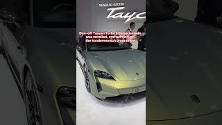 Facelifted Porsche Taycan launches in Singapore in a huge event at Pasir Panjang Power Station [upl. by Slaby]