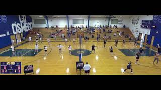 Oswego High School vs JamesvilleDeWitt High School Mens JV Volleyball [upl. by Omik488]