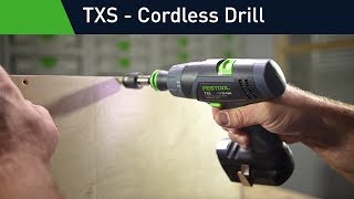 TXS Cordless Drill amp Centrotec Set Drilling and Driving Made Easy [upl. by Eustatius]