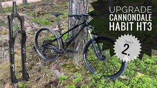 Upgrade Cannondale Habit HT3 část 2 Nová vidlice Marzocchi Bomber Z2 [upl. by Hajar]