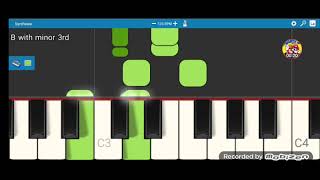 SMM2 NSMBU Ground Edit Ost Synthesia Baby Yoshi Singing [upl. by Xxam]