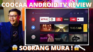 COOCAA 55 INCH ANDROID TV REVIEW [upl. by Hamilah569]